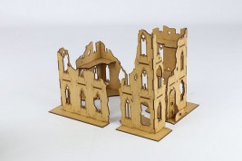 Gothic Ruin V - 4 pieces