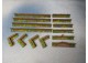 MDF Wooden FENCES 28mm unpainted - 8 pieces set