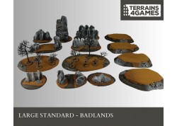 BADLANDS  Large Standard Battlefield Set - 14 elements