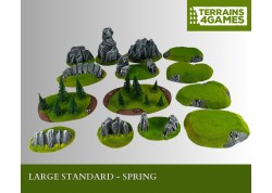 SPRING -  Large Standard Battlefield Set - 14 elements