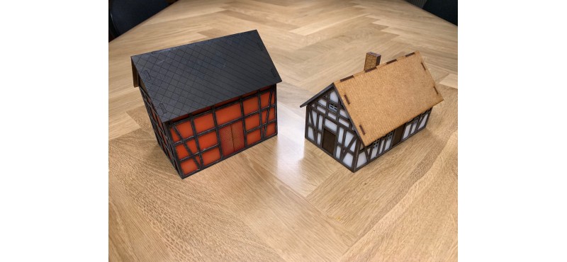 Village buildings review from Denmark
